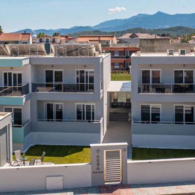 Aura Apartments Keramotí Exterior foto